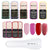 Functional Gel Nail Polish 4 Colour with Chargeable Lamp - Kit 4