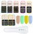 Functional Gel Nail Polish 4 Colour with Chargeable Lamp - Kit 6