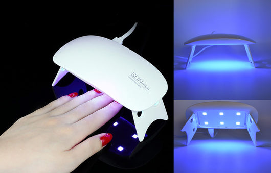 6W UV/LED Nail Dryer - White,ACCESSORIES CARLO RISTA