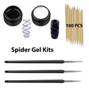 Nail Elastic Drawing Spider Gel Kit,ACCESSORIES CARLO RISTA